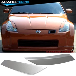 Fits 03-09 Nissan 350Z OE Headlight Eyelids Cover #K23 Liquid Platinum Metallic - Picture 1 of 5