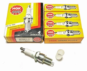 Set of 4 NOS NGK Spark Plugs 6261 | BPR6EY-11 - Picture 1 of 2