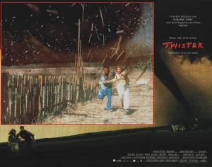 Kino # US-Lobby-Cards # Jan De Bont: Twister # 1996 # 8 Fotos # unbenutzt - Imagen 1 de 8