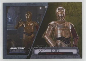 2016 Topps Star Wars Evolution Gold 6/50 C-3PO Resistance Interpreter #74 2k3 - Picture 1 of 3