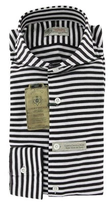 Luigi Borrelli 棕色休闲衬衫 S 码 — 第 1/4 张图片