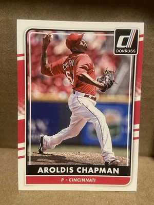 Donruss #139 Aroldis Chapman Cincinnati Reds 2016 Foto 1 de 2