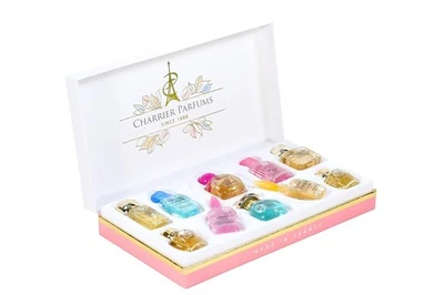 Charrier Parfums Collection Precieuse 10x Mini Eau de Parfum Gift Set – 60ml
