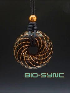 Colgante Energía Vórtice Toro Relación Dorada, Bobina de Cobre Elite Noble Shungite. EMF - Imagen 1 de 2