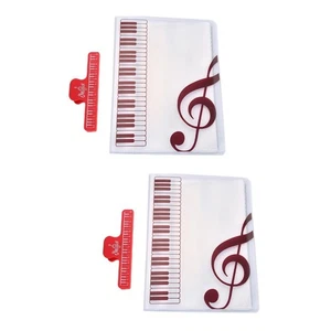  80 Blätter A4 Musikbuch-Ordner Piano Score Band Choreinsatz-Typordner Music - Picture 1 of 12
