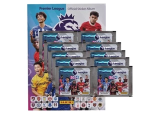 Panini Premier League Sticker 2023-24 -1x Sammelalbum + 10x  Stickertüten - Bild 1 von 3