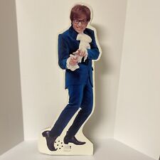 VINTAGE RARE 1998 AUSTIN POWERS TALKING  CARDBOARD COUNTER TOP STANDEE CURROSION