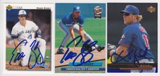 Toronto Blue Jays Signed auto cards PICK LIST 1.49-4.29 each autograph MLB HOF