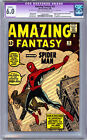 AMAZING FANTASY #15 CGC 6.0 *SIGNED BY STAN LEE* VERY FIRST SPIDER-MAN APP 1962