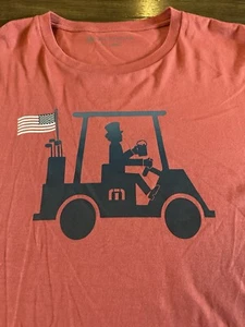 Travis Mathew Men's Pledge to Beer USA Short Sleeve T-Shirt Pima Cotton Sz 2XL - Picture 1 of 4