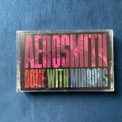 Aerosmith Done with Mirrors Geffen Cassette Tape 1985 Classic Rock Tape - Image 1 of 4