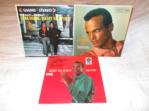 Harry Belafonte Calypso, Lena Horne Porgy and Bess, An Evening With 3 LPs Lot! - Picture 1 of 2