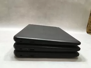 HP Chromebook G6 EE Lot of 3 Celeron 4 GB Ram 16 GB SSD Issues For Parts- FT - Picture 1 of 5