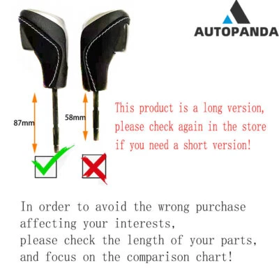 New Automatic Gear Shift Knob Shifter for BMW 7 Series 1995-2001 E38 Z3 1996-02 Foto 1 de 4