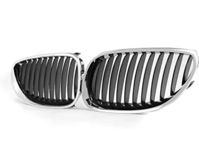 Черные центральные плавники решетки со стороны водителя и пассажира для BMW 328i 2009-2012 годов выпуска для седана E90 - Изображение 1 из 4