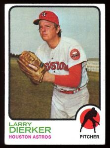 1973 Topps #375 Larry Dierker - Houston Astros - EX - ID069