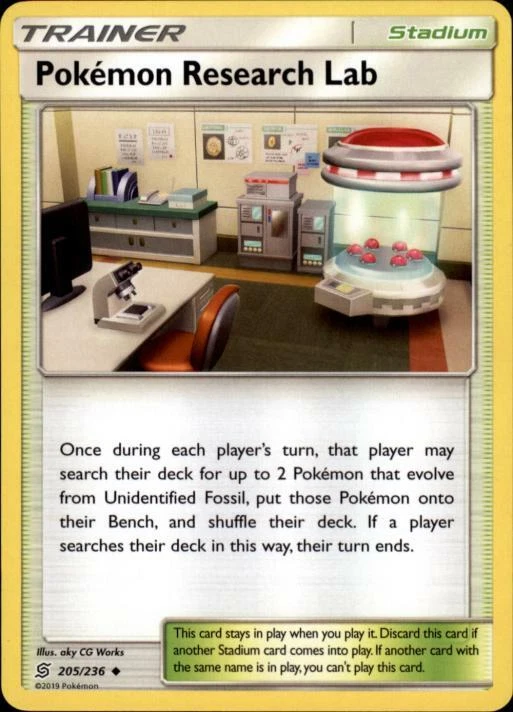 2x (SM11-205) Pokemon Research Lab (U) Pokemon Unified Minds Card # 205 - Image 1 of 1