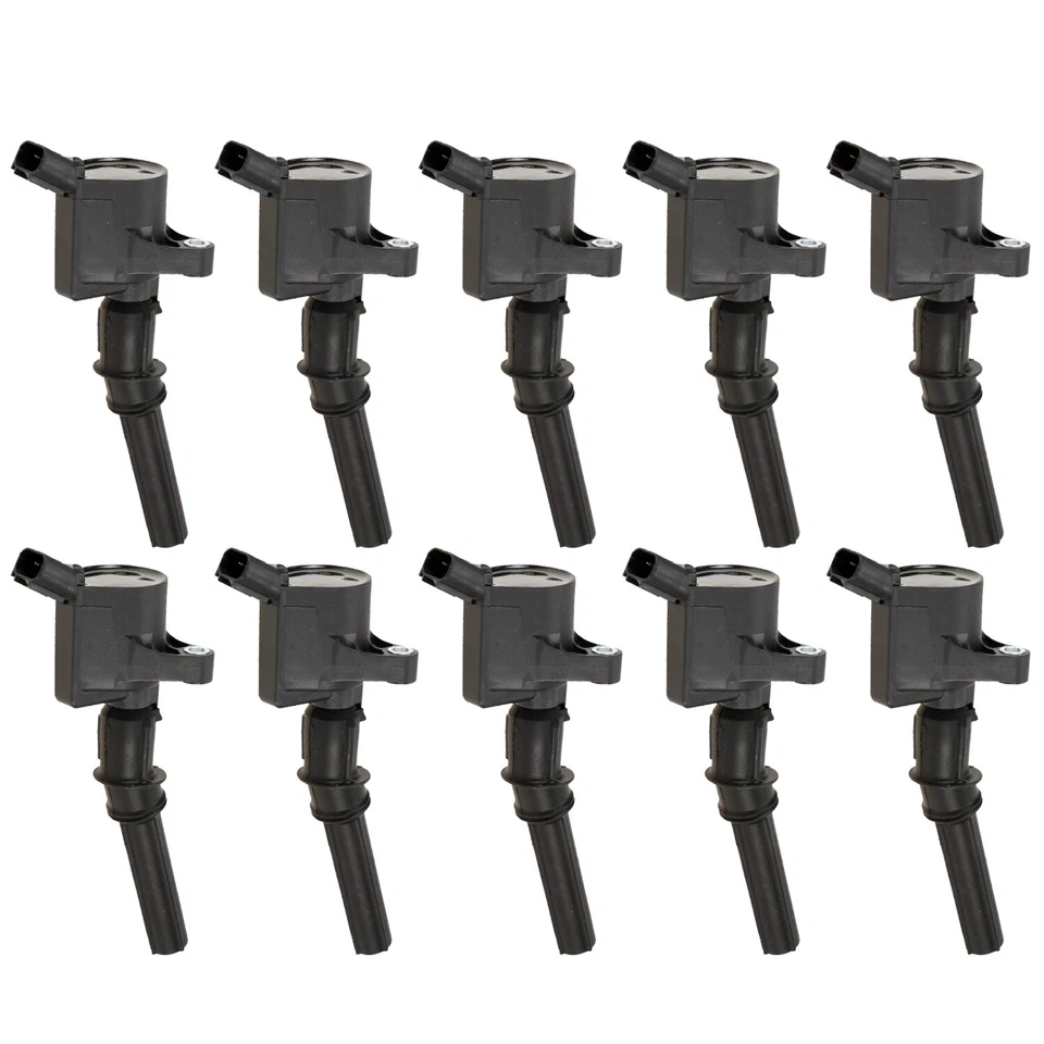 Bosch OEM Juego de 10 bobinas de encendido para F-250 F-350 F-450 Super Duty F53 V10 6,8 L Foto 1 de 1