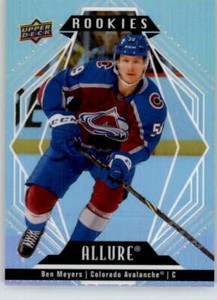 2022-23 Upper Deck Allure #116 Ben Meyers Colorado Avalanche Rookie