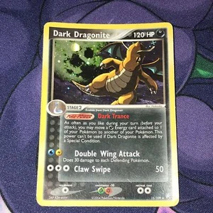 Dark Dragonite ~ 15/109 ~ Holo ~ TEAM ROCKET RETURNS ~ MODERATE PLAY ~ Pokemon - Picture 1 of 2
