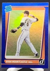 2021 novato clasificación Panini Donruss Ryan Mountcastle holo azul #59  - Imagen 1 de 2