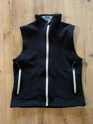 Pearl Izumi Cycling Womes Black Nylon Full Zip Sleevless Vest Size Large - Image 1 of 3