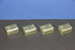 RIFA PMR209 RC Eslabón Extinción Desinterferencia Condensador 0.47uF + 47 Ohm X2 250V / 4 Piezas - Imagen 1 de 3