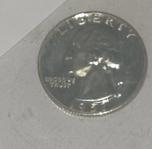 1957 25c PF CAM Gorgeous Proof Washington Quarter - Bild 1 von 3