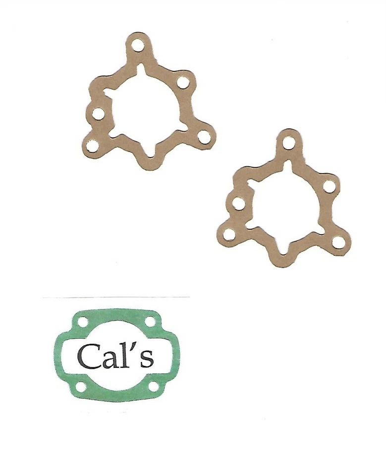 SUZUKI Gt550/750cc Motorcyce OIL PUMP Gaskets. Set of 2.    '72-'77,  (gt750-2) - Image 1 of 1