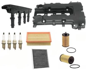Ignition Coils Spark Plugs Valve Cover & Filters For Chevrolet Trax 1.4L 13-17 - Picture 1 of 8