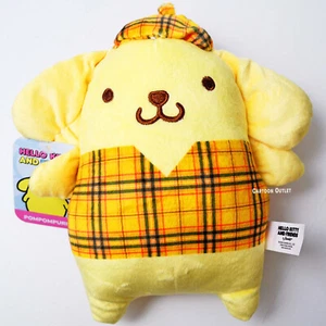 Hello Kitty and Friends PomPomPurin 8" Plush Stuffed Doll Toy New Yellow Dog - Picture 1 of 7