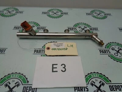 13-18 AUDI S7 S6 S8 RS7 4.0L V8 TFSI LADO IZQUIERDO DEL CONDUCTOR RIEL DE INYECCIÓN DE COMBUSTIBLE OEM Foto 1 de 4