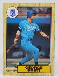 1987 O-Pee-Chee #126 George Brett - Royals