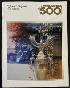 1983 Indianapolis Indy 500 Official Program 67th Running Tom Sneva - Picture 1 of 4