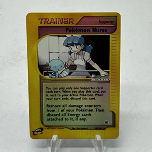 Pokemon e-Card Series - Expedition Reverse Foil Pokemon Nurse #145 - Picture 1 of 7