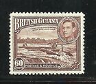 Album Treasures British Guiana Scott # 237  60C George Vi Shootong Logs Mh