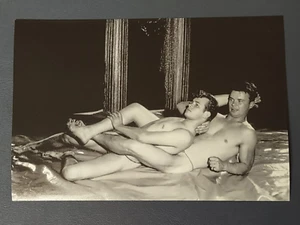 4x6in. Reprint Photo - 2 Scantily Clad Men Wrestling Around - Gay Interest - Picture 1 of 4