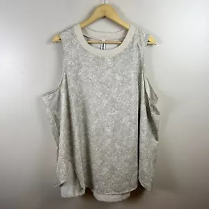 Athleta Zephyr Tanktop Größe 3X Python Schlangenmuster Reisen Sport Athleisure - Bild 1 von 10