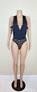Black Lace Bodysuit - Picture 1 of 7