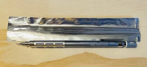 Lápiz mecánico Pentel GRAPH 1000 LIMITED PG1003 gris plata NUEVO EE. UU. Tienda - Imagen 1 de 2