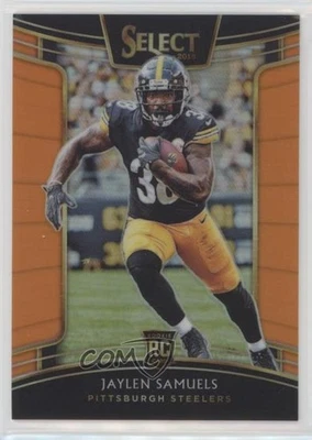 2018 Panini Select Concourse Orange Prizm /49 Jaylen Samuels #9 Rookie RC - Image 1 of 2