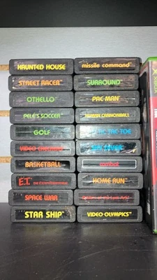 ATARI Game bundle of 20 - Atari Cartridge Lot (all untested) - Image 1 of 4