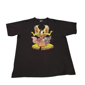Delta Welcome Home USA Military Troops Tee Size XL Army USAF USMC Vtg 90s - Picture 1 of 10