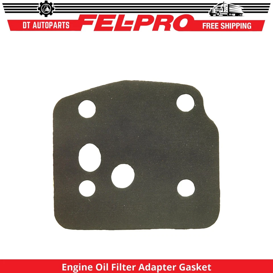 Junta adaptadora filtro aceite motor Ford M-400 1971-1973 Fel-Pro 1972 Foto 1 de 1