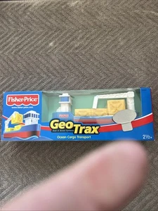 Fisher Price Geo Trax Ocean Cargo Transport G5543 2004 de colección nuevo sellado  - Imagen 1 de 1