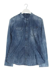 GAS Camisa de manga larga Mujeres Talla EU 40 azul look casual - Imagen 1 de 5