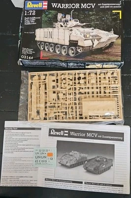 REVELL 1/72 TANK WARRIOR MCV. NIB SEE AD. #03144 (F85) — 第 1/4 张图片