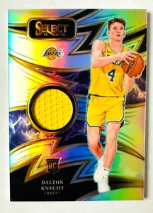 2024-25 Panini Select Dalton Knecht Jersey RC SILVER Prizm Sparks Lakers Rookie! - Picture 1 of 3