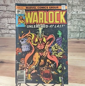 Warlock Comic Book #15 | Marvel 1976 Marvel (T7) - Picture 1 of 2