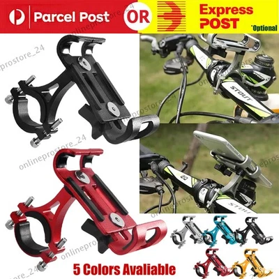 Mobile Phone Holder Handlebar Mount 360° Rotation for Motorcycle Bicycle Bike AU - image 1 of 4